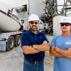 Workers at Eastern Missouri Concrete